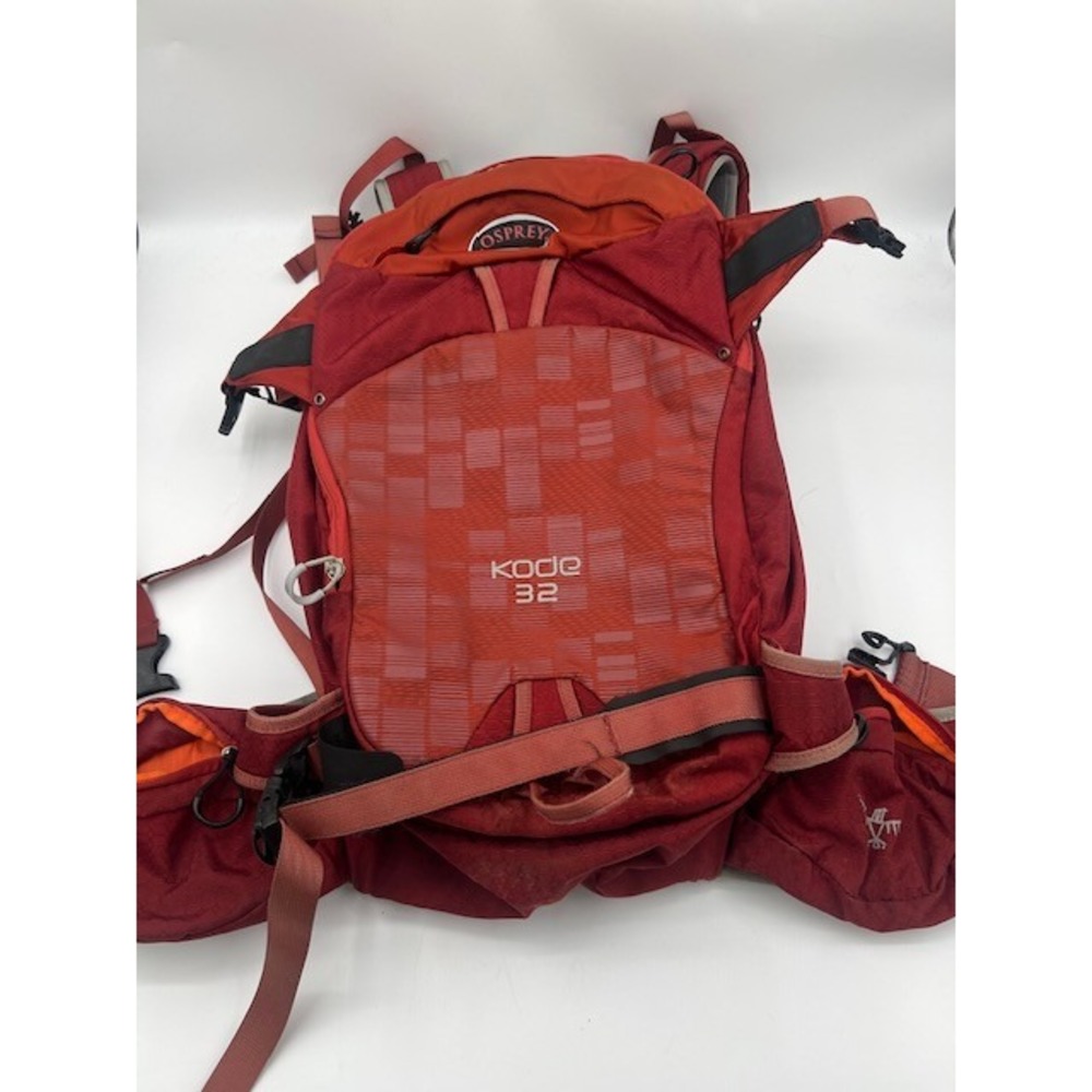 Osprey Kode 32 Backpack M/L Red Good Backcountry Technical Ski Pack